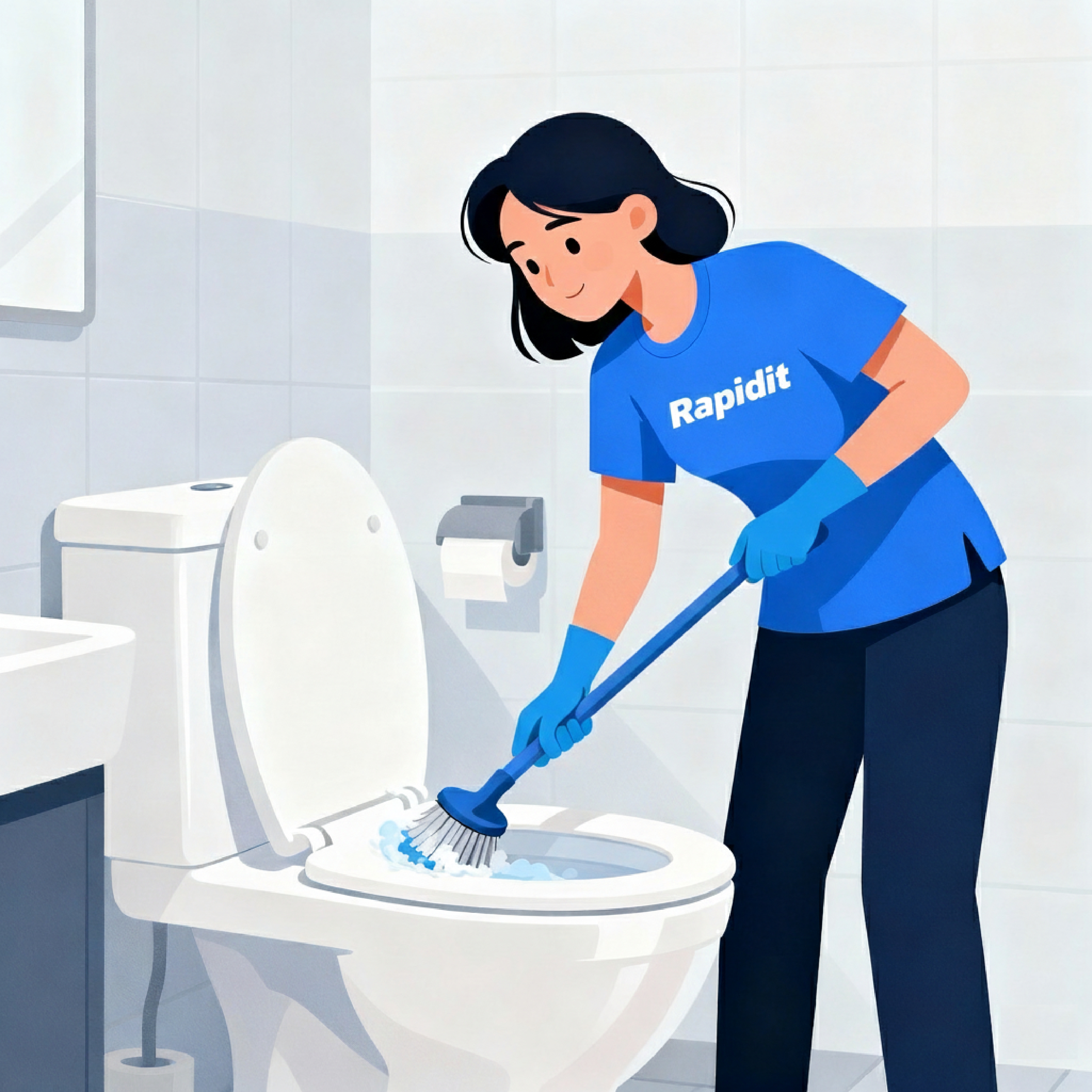 Bathroom cleaning