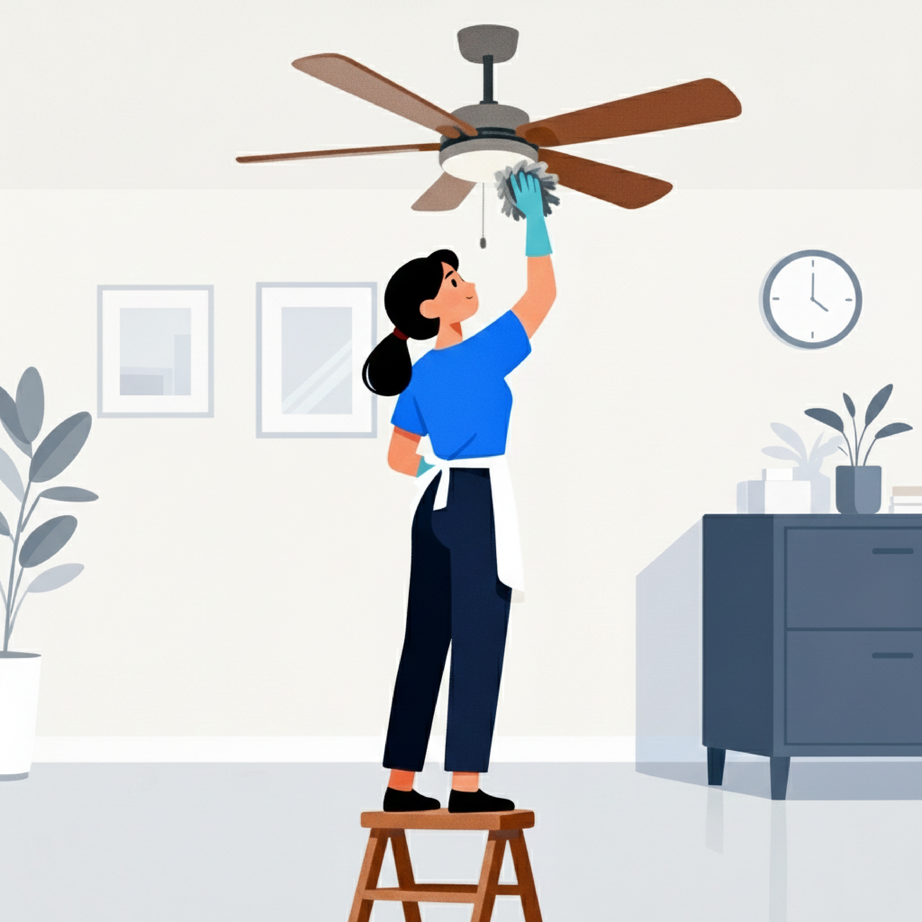 Fan cleaning
